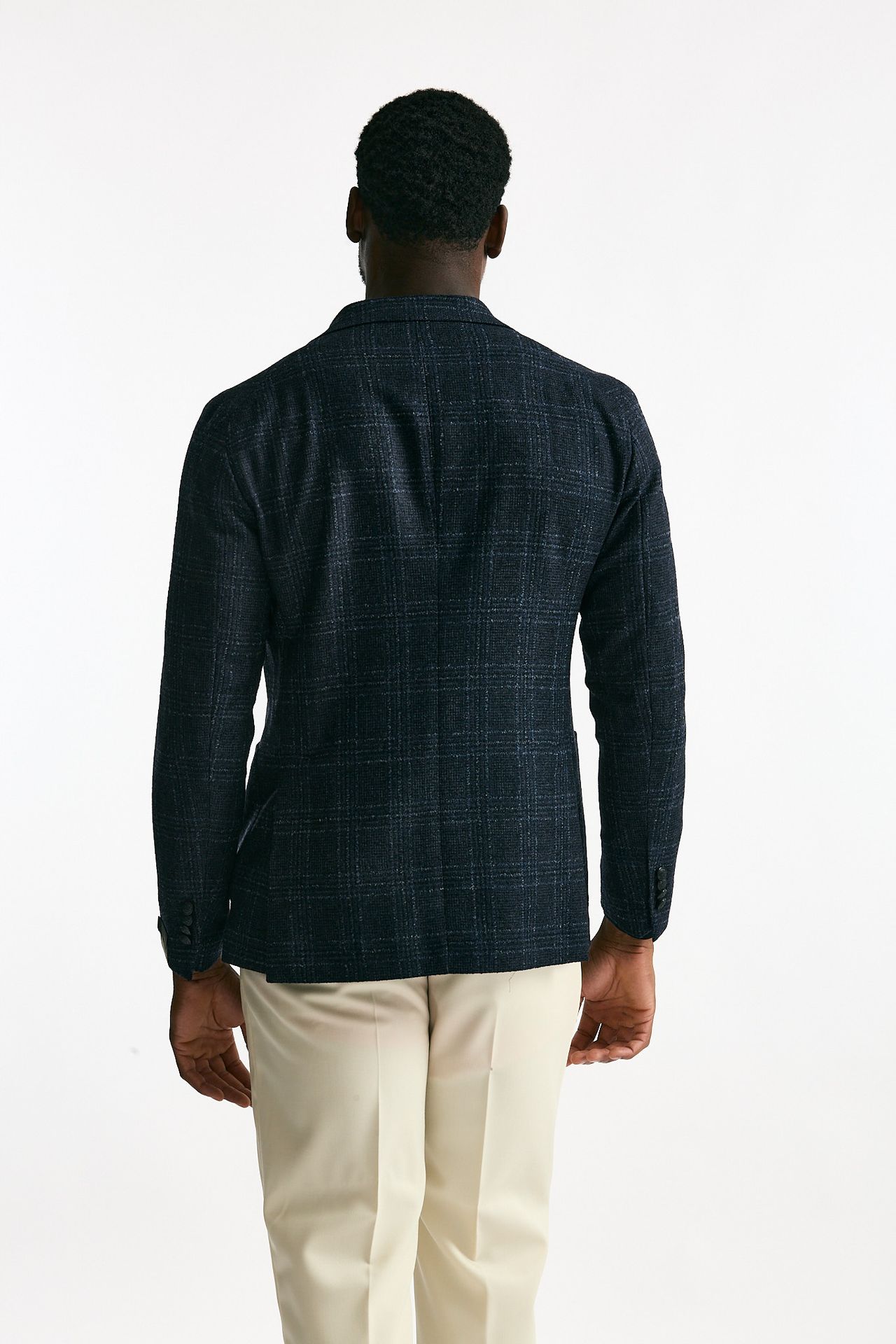 Giacca monopetto MONTECARLO galles blu men Tagliatore - 3