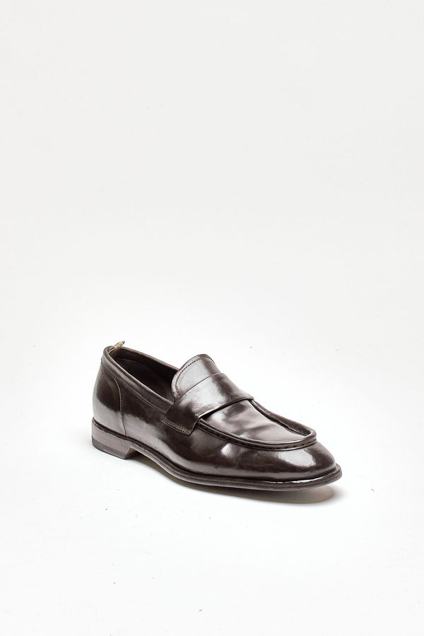 Mocassini SOUND/001 in pelle marrone men Officine creative