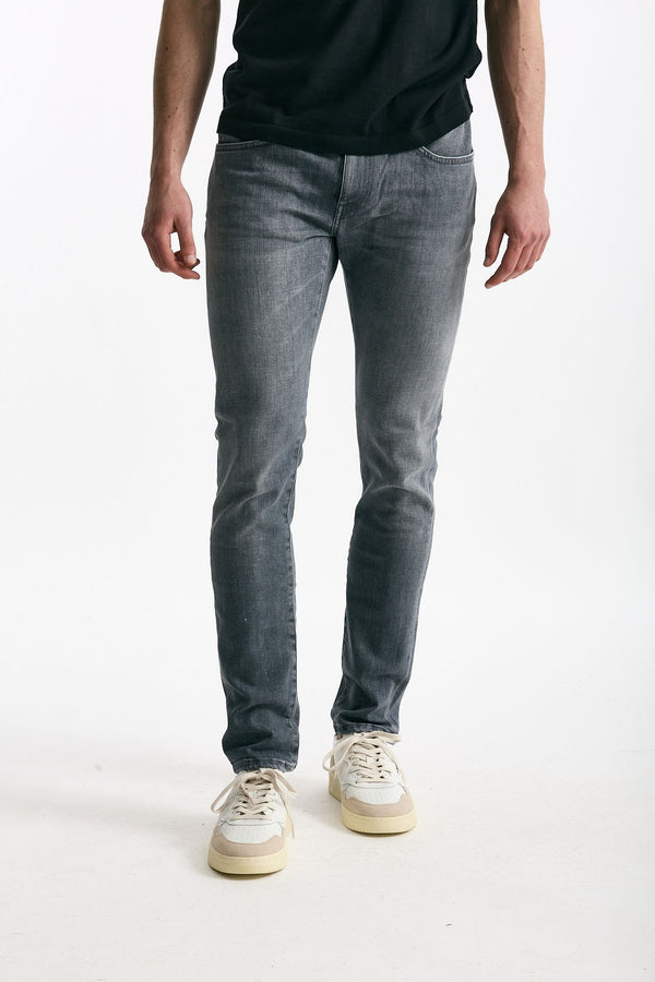Jeans SWING stone washed grigio men Pt torino