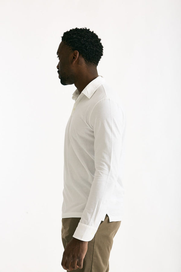 Polo in cotone bianco Icecotton men Zanone