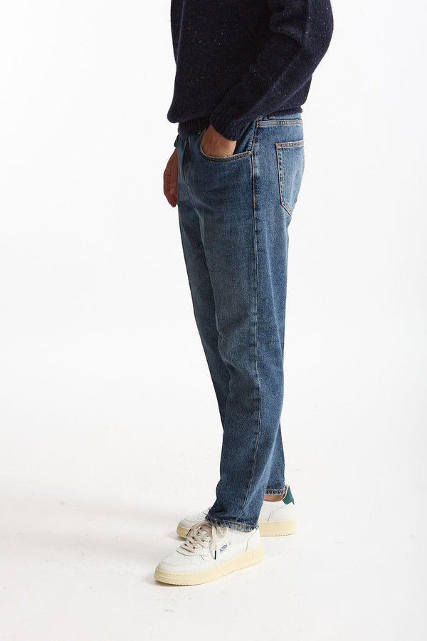 Jeans REGGAE lavaggio medio stone washed men Pt torino