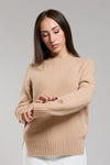 Maglia in lana e cachemire cammello women Twinies - 1