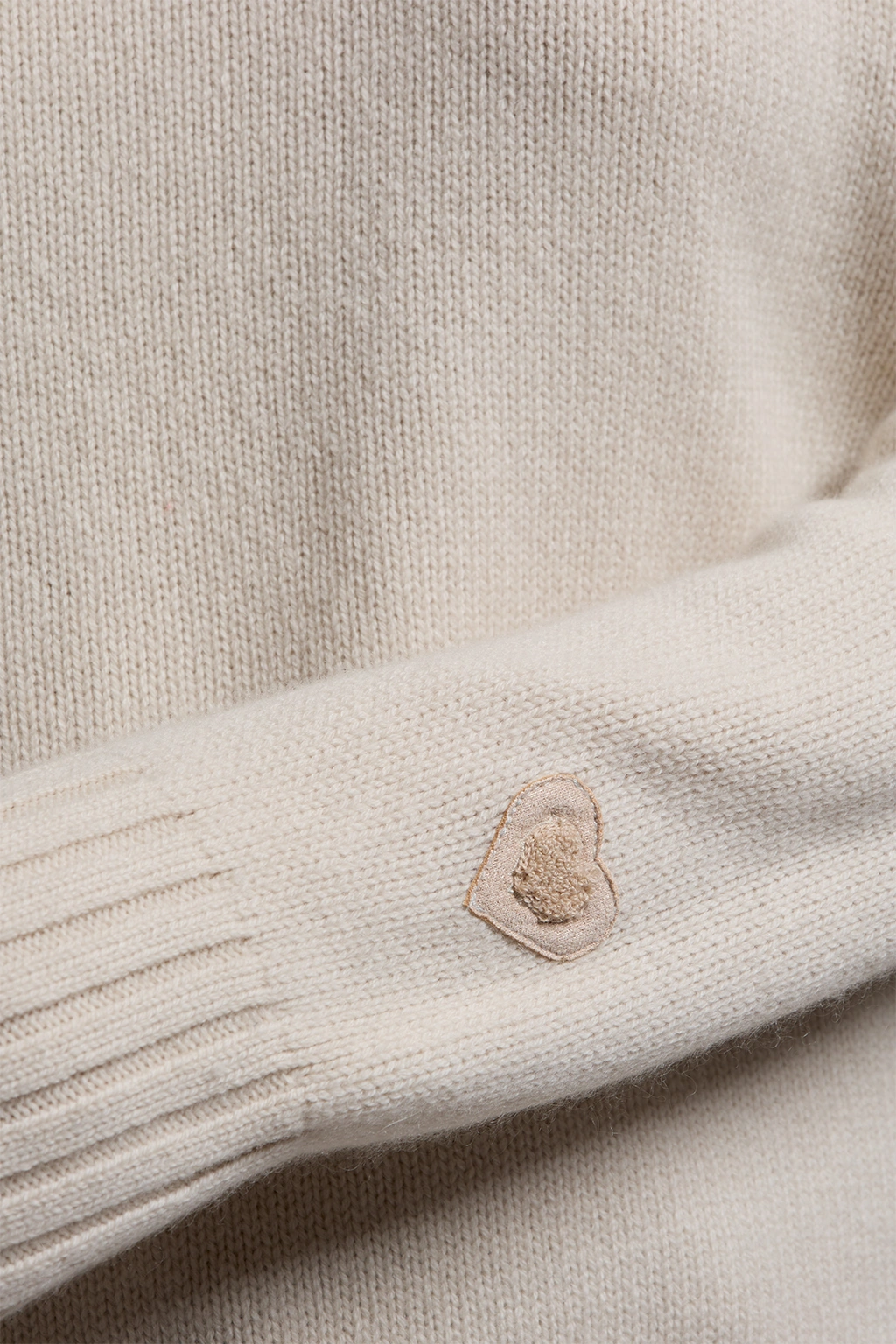 Maglia in lana e cachemire panna women Twinies - 3