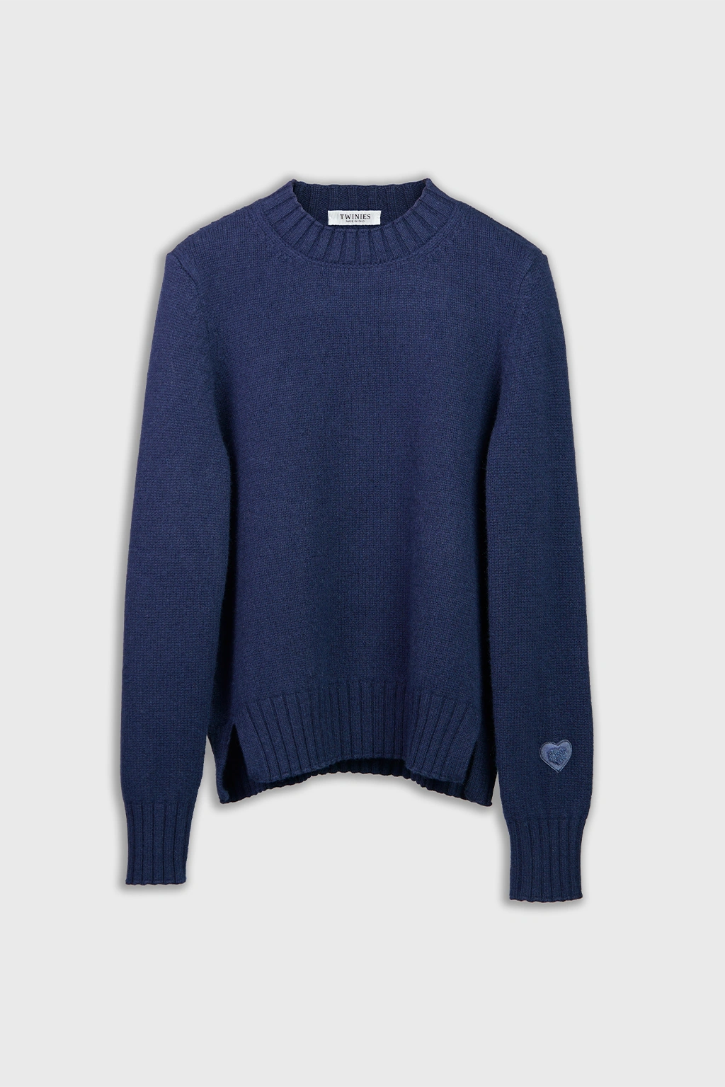 Maglia in lana e cachemire blu women Twinies - 4