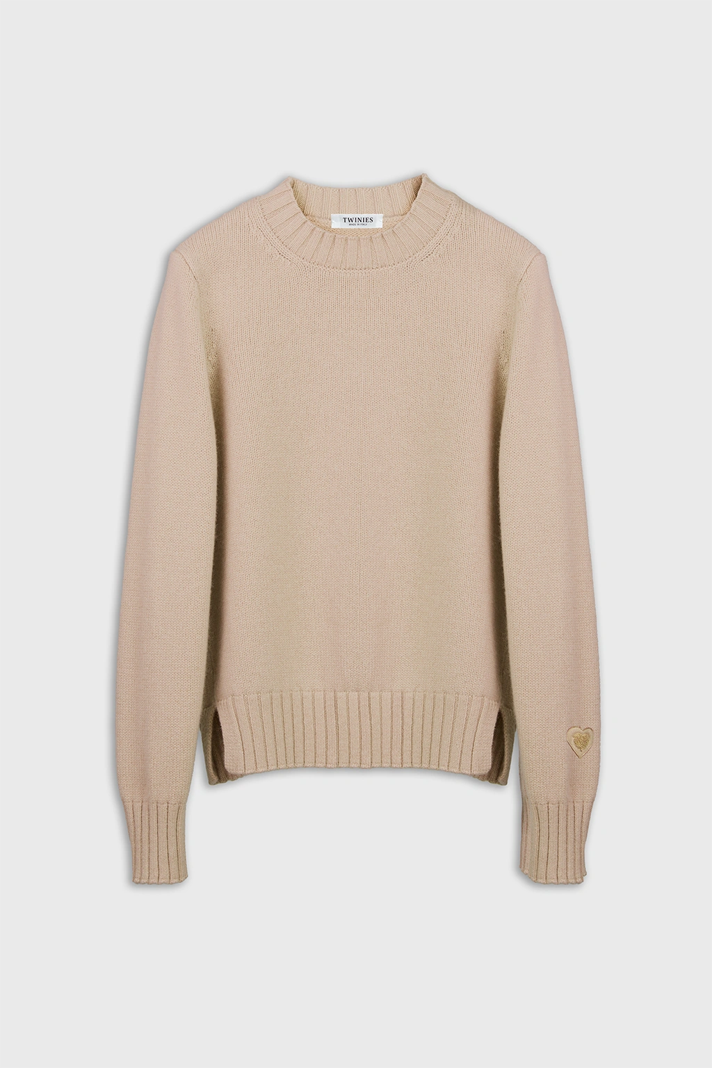 Maglia in lana e cachemire cammello women Twinies - 6