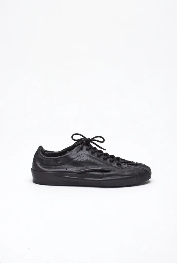 Sneakers ART COUTURE-LEATHER BLACK in pelle men Springa