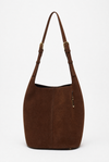 Borsa NOELIA in pelle scamosciata testa di moro women Avenue 67 - 1