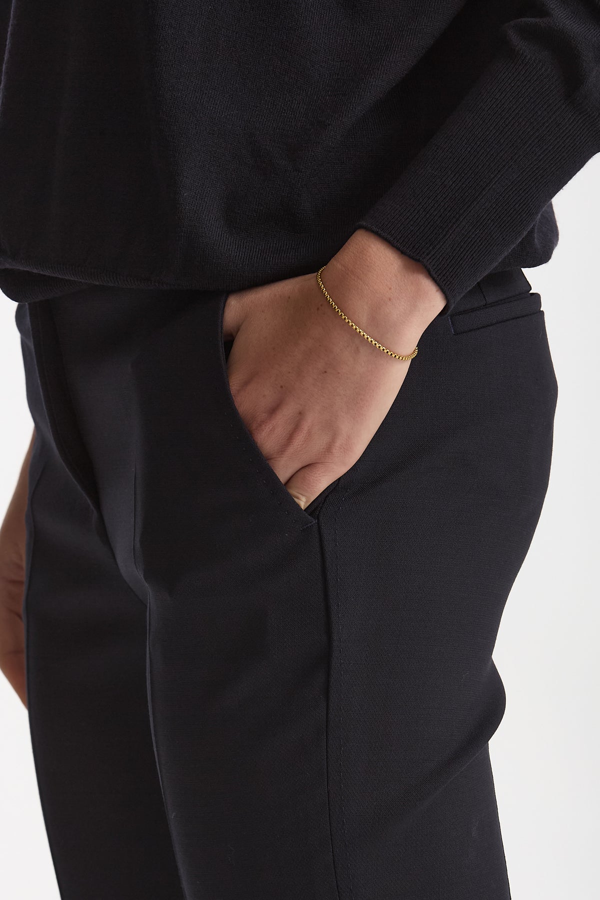 Pantalone slim KIMAMA blu women Incotex - 4