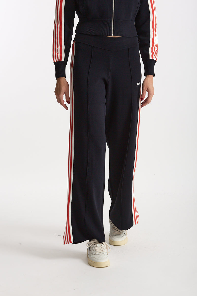 Pantalone in viscosa blu women Autry - 1