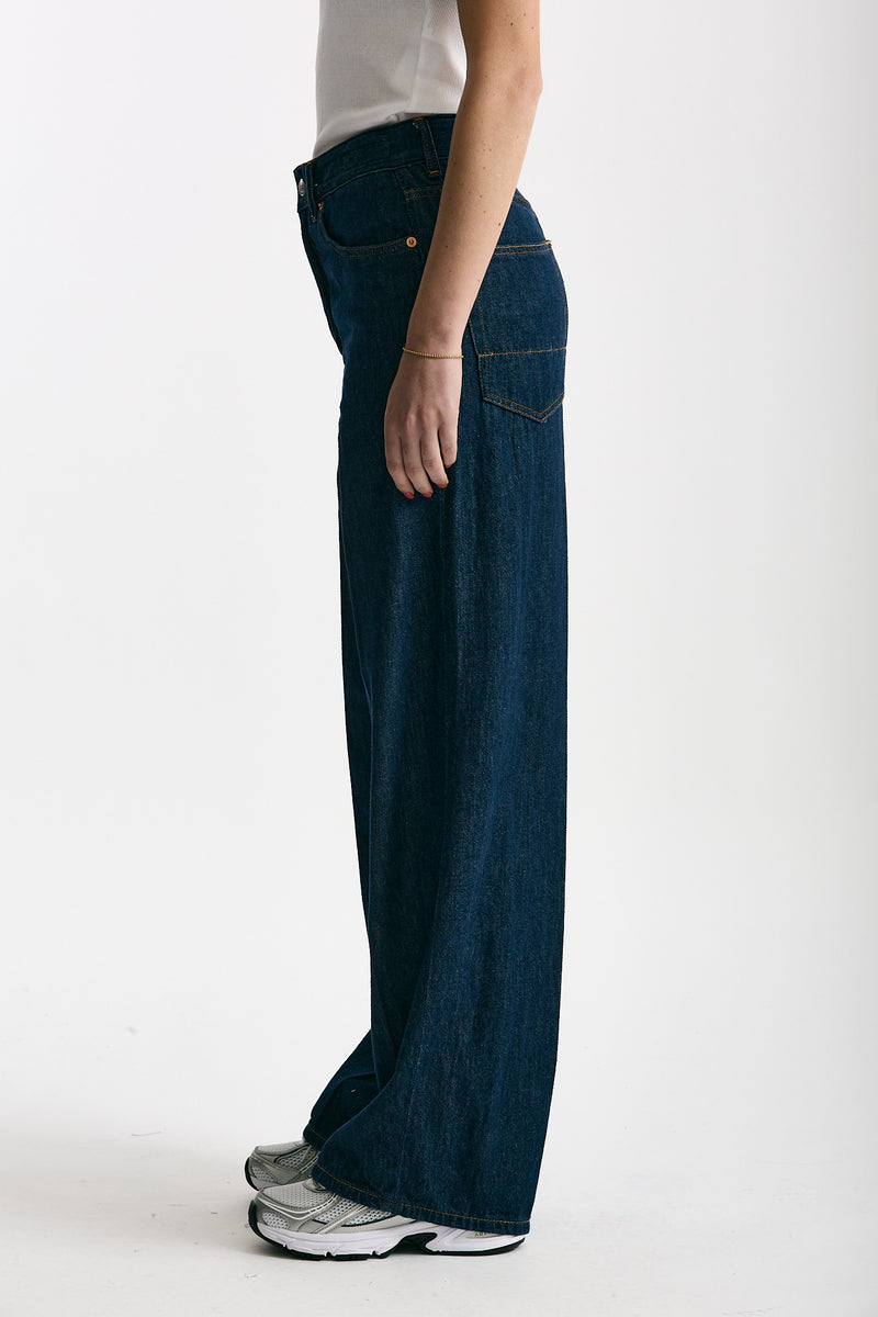 Jeans ampio EXPRESS Denim scuro women Department five - 3