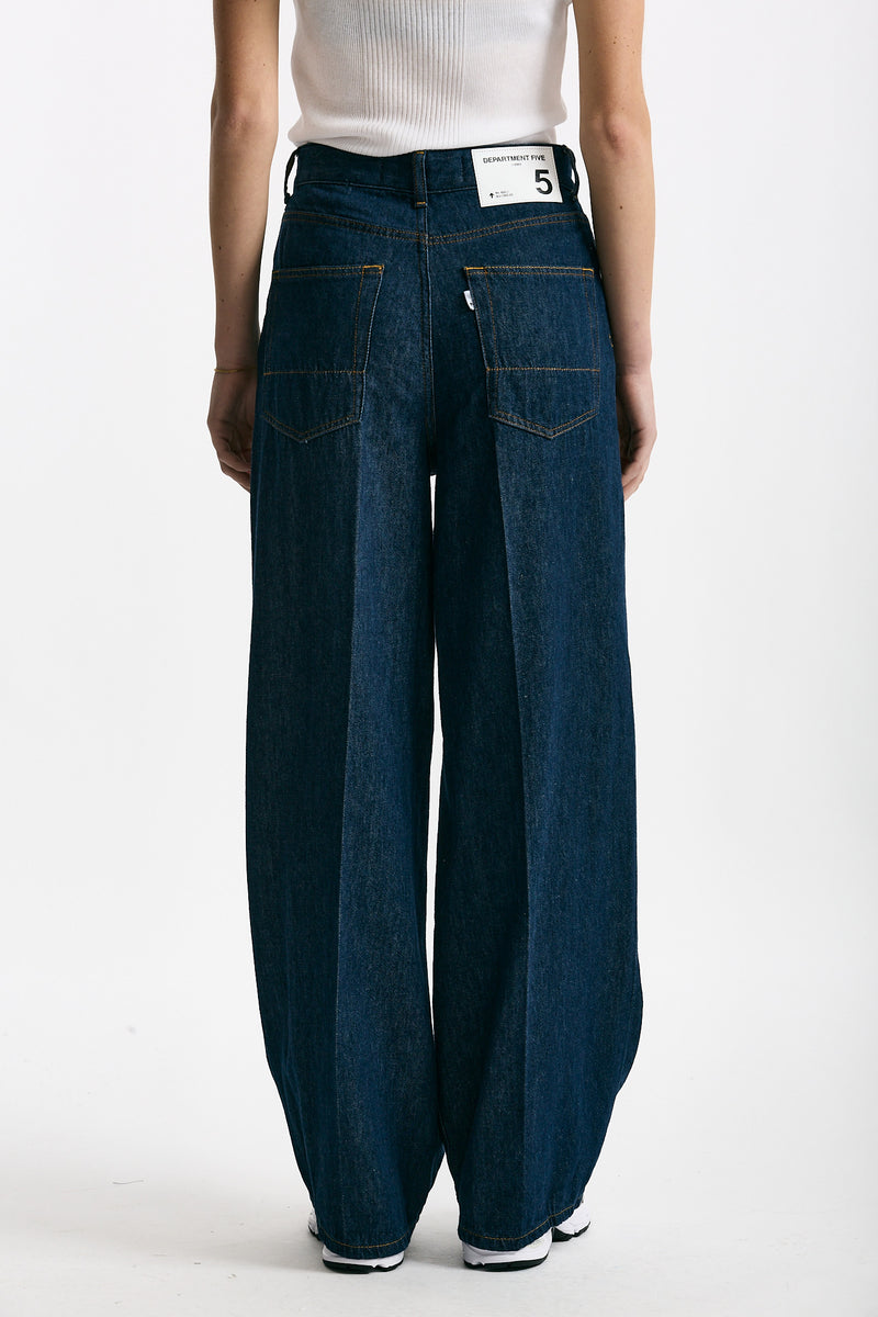 Jeans ampio EXPRESS Denim scuro women Department five - 4