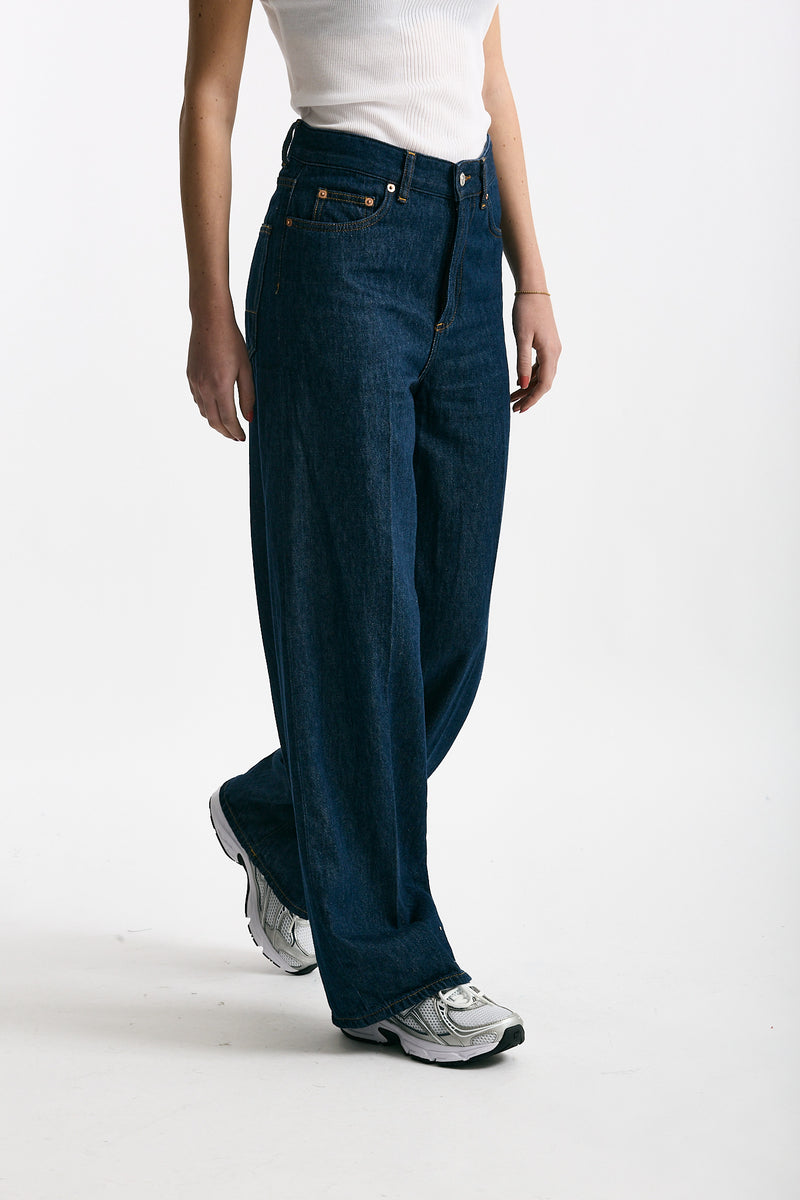 Jeans ampio EXPRESS Denim scuro women Department five - 1