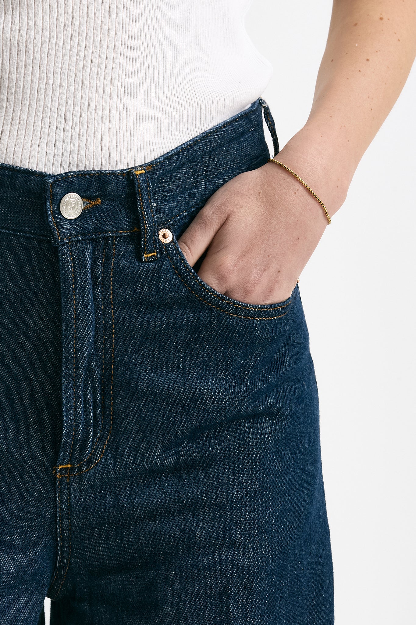 Jeans ampio EXPRESS Denim scuro women Department five - 5