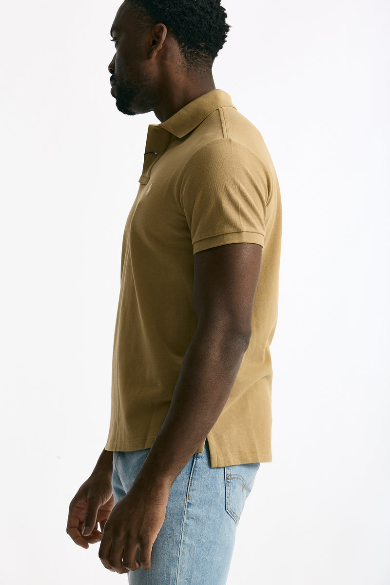 Polo in cotone piquet cammello men Polo ralph lauren - 3