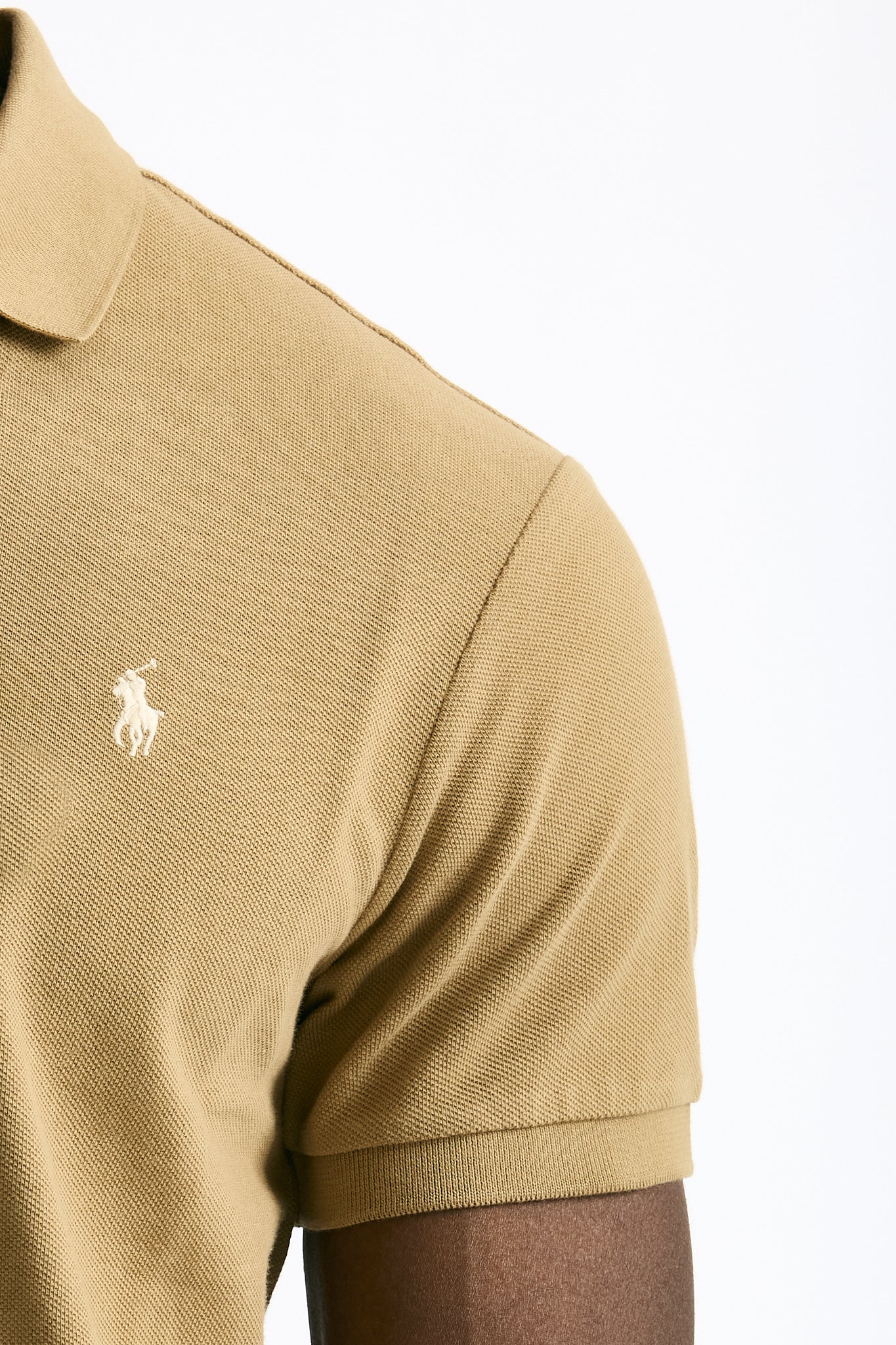 Polo in cotone piquet cammello men Polo ralph lauren - 5