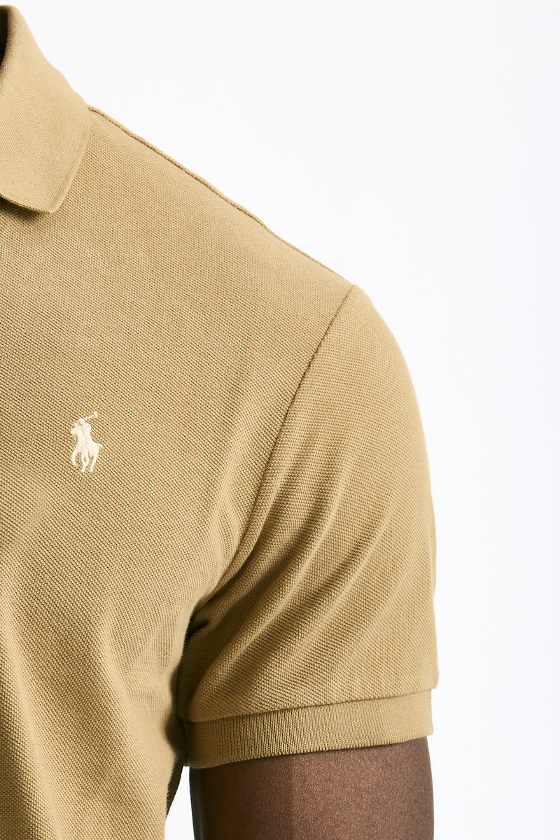 Polo in cotone piquet cammello men Polo ralph lauren - 5
