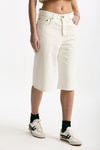 Bermuda in cotone e lino vita alta women Haikure - 4
