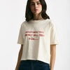 T-shirt boxy panna women Department five - 7