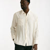 Camicia in seta panna men On me the shirt - 6