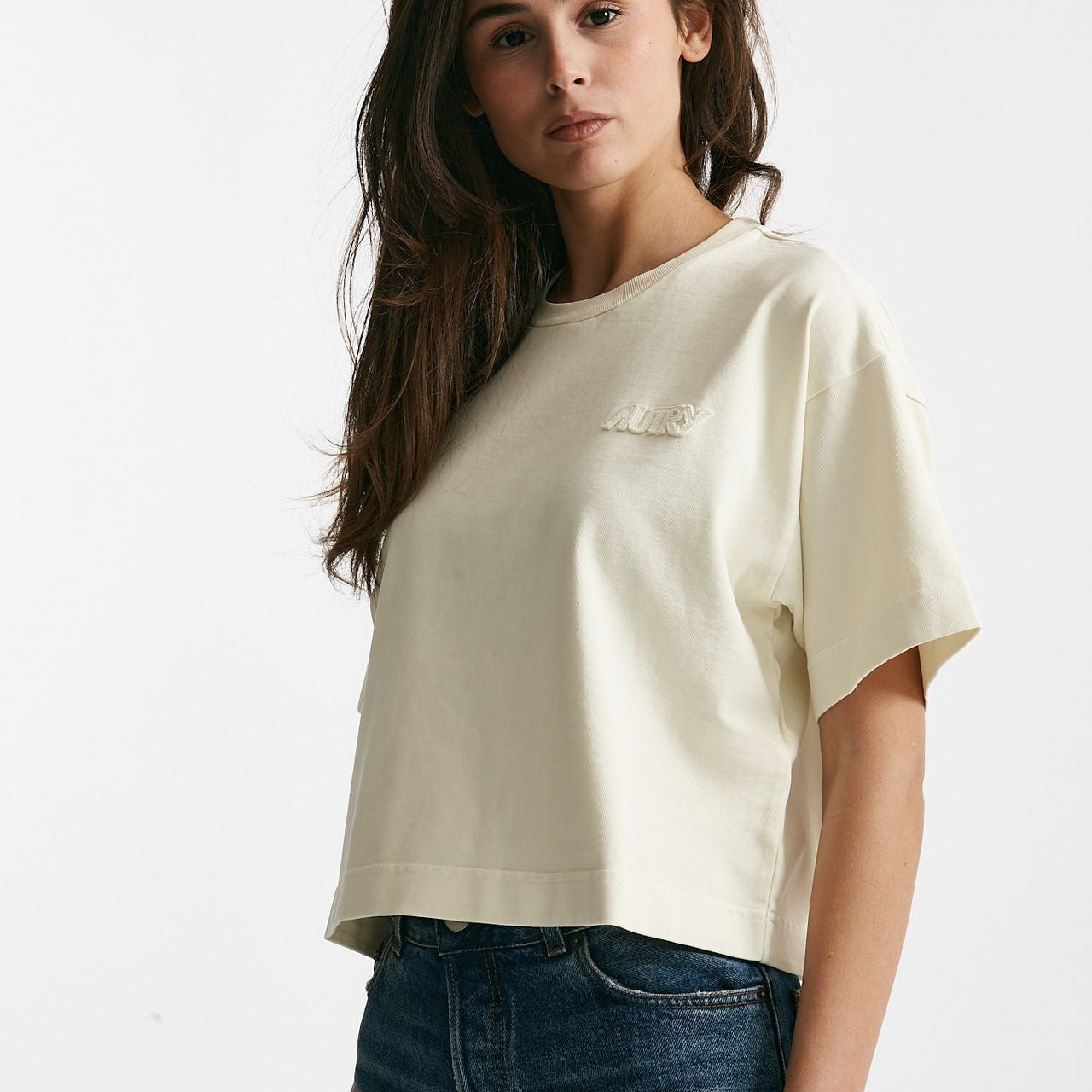 t-shirt scatolina panna women Autry - 6