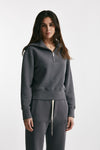 felpa polo antracite con zip women Autry - 3
