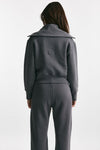 felpa polo antracite con zip women Autry - 5