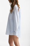 completo over rigato bianco e azzurro women The andamane - 2