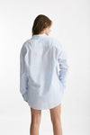 completo over rigato bianco e azzurro women The andamane - 3