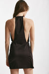 abito satin corto cioccolato women The andamane - 3