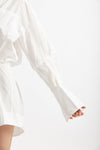 abito camicia misto cotone bianco women The andamane - 5