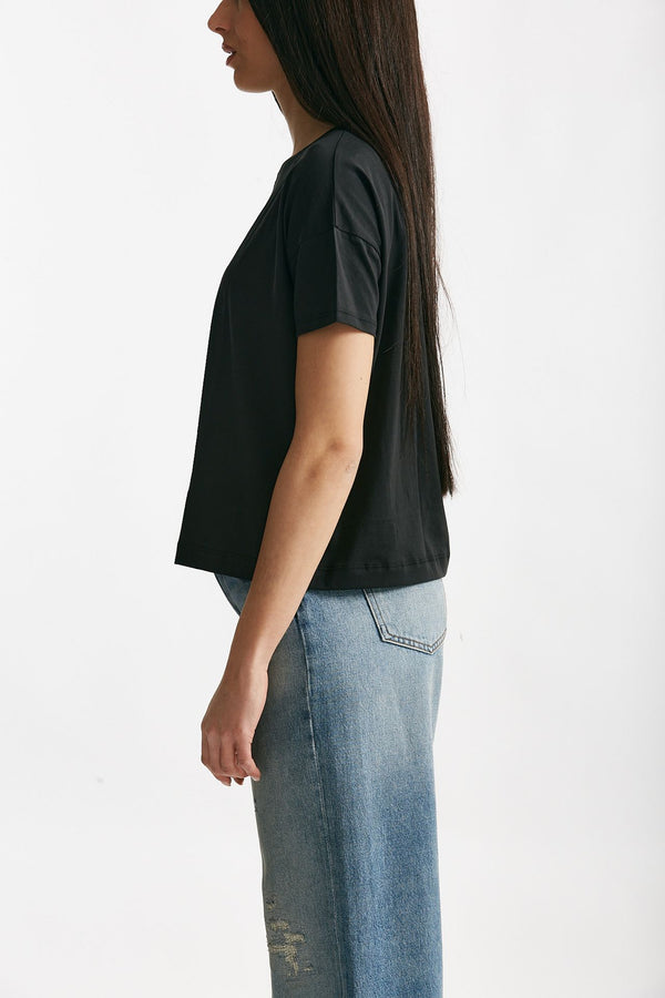 t-shirt scatolina audrey nero women Anonym apparel