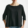 t-shirt ampia rita nero women Anonym apparel - 5