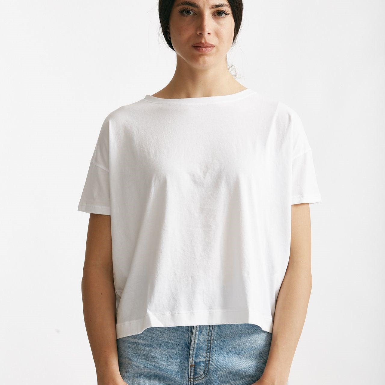 t-shirt scatolina audrey bianco women Anonym apparel - 5