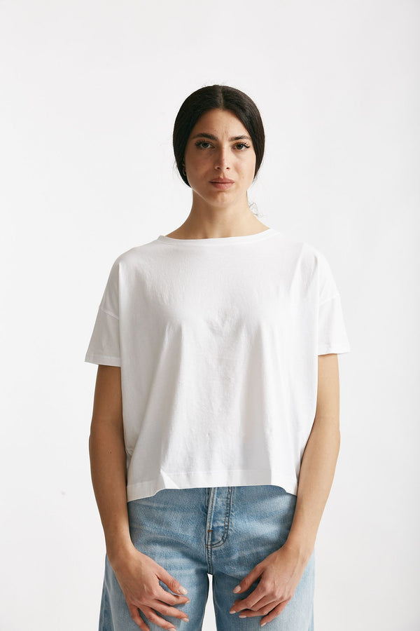 t-shirt scatolina audrey bianco women Anonym apparel