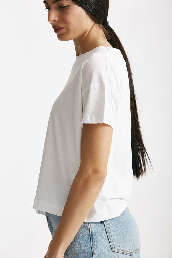 t-shirt scatolina audrey bianco women Anonym apparel