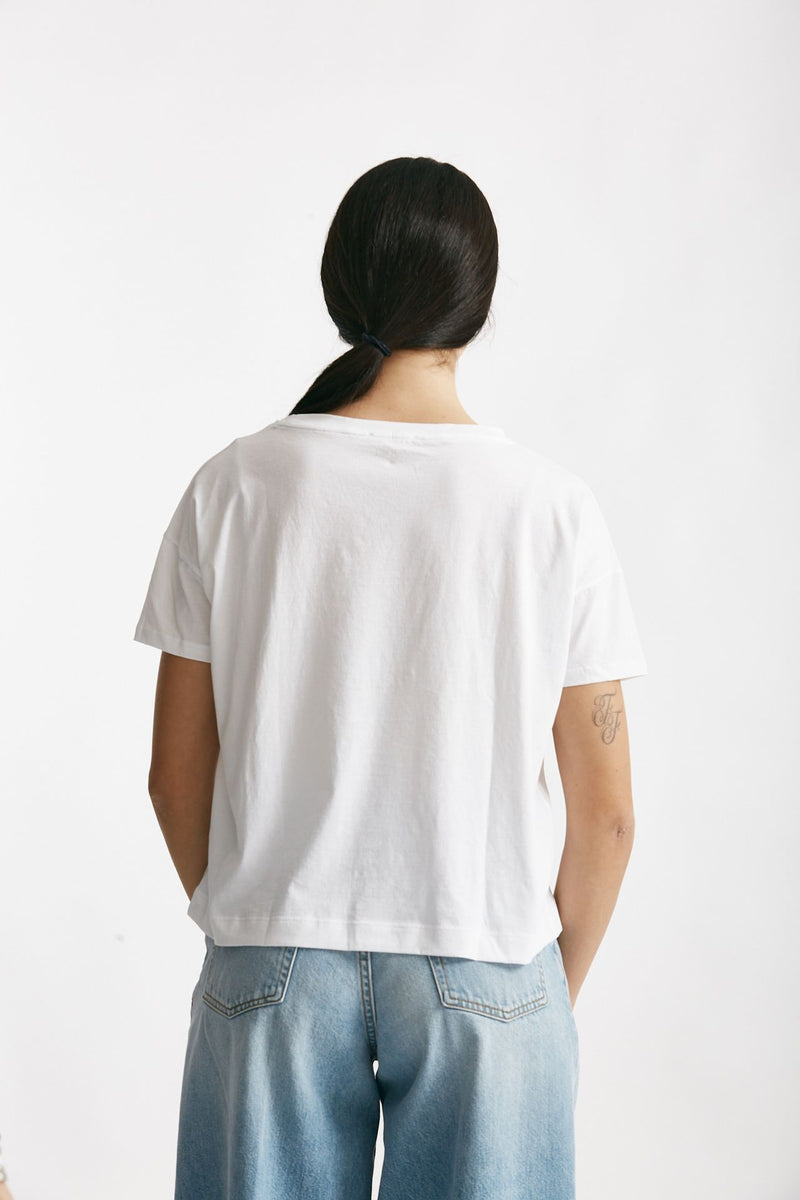 t-shirt scatolina audrey bianco women Anonym apparel - 3