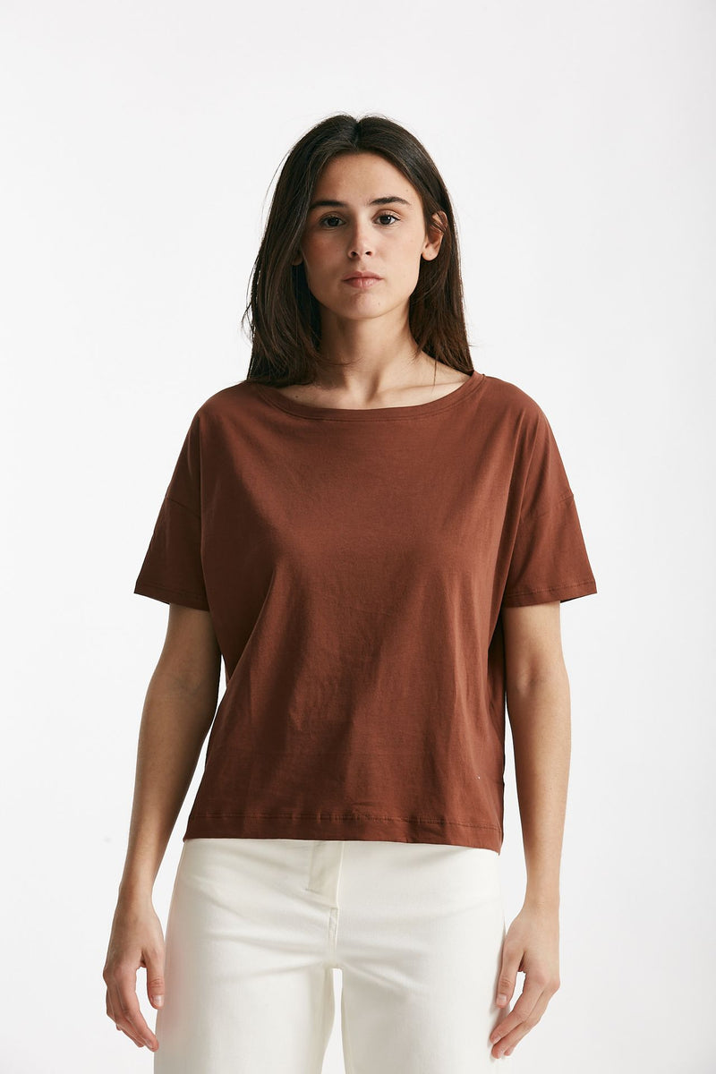 t-shirt scatolina audrey mattone women Anonym apparel - 1