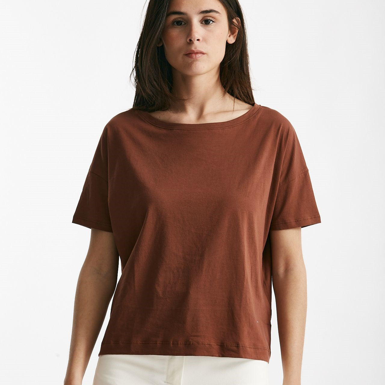 t-shirt scatolina audrey mattone women Anonym apparel - 4