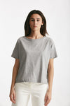t-shirt scatolina audrey grigio melange women Anonym apparel - 1