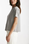 t-shirt scatolina audrey grigio melange women Anonym apparel - 2