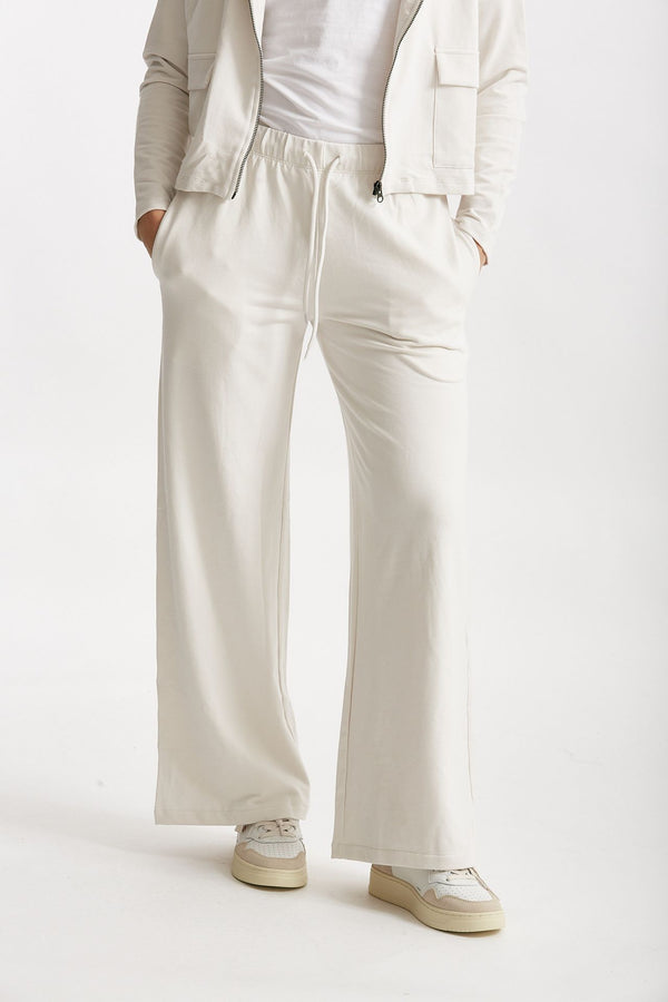 pantalone tuta leggero panna women Anonym apparel