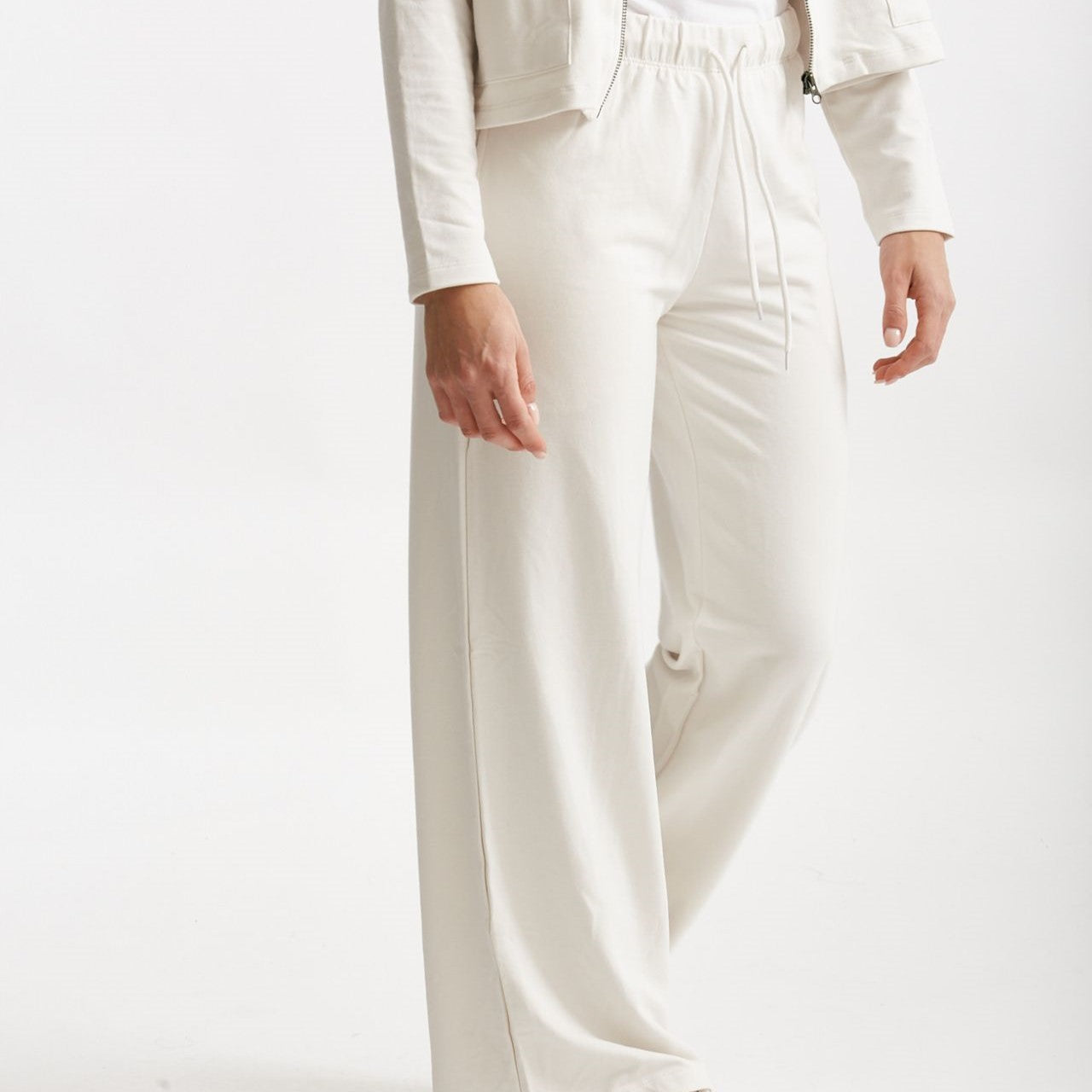 pantalone tuta leggero panna women Anonym apparel - 6