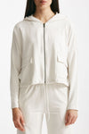 felpa in cotone leggero panna women Anonym apparel - 4