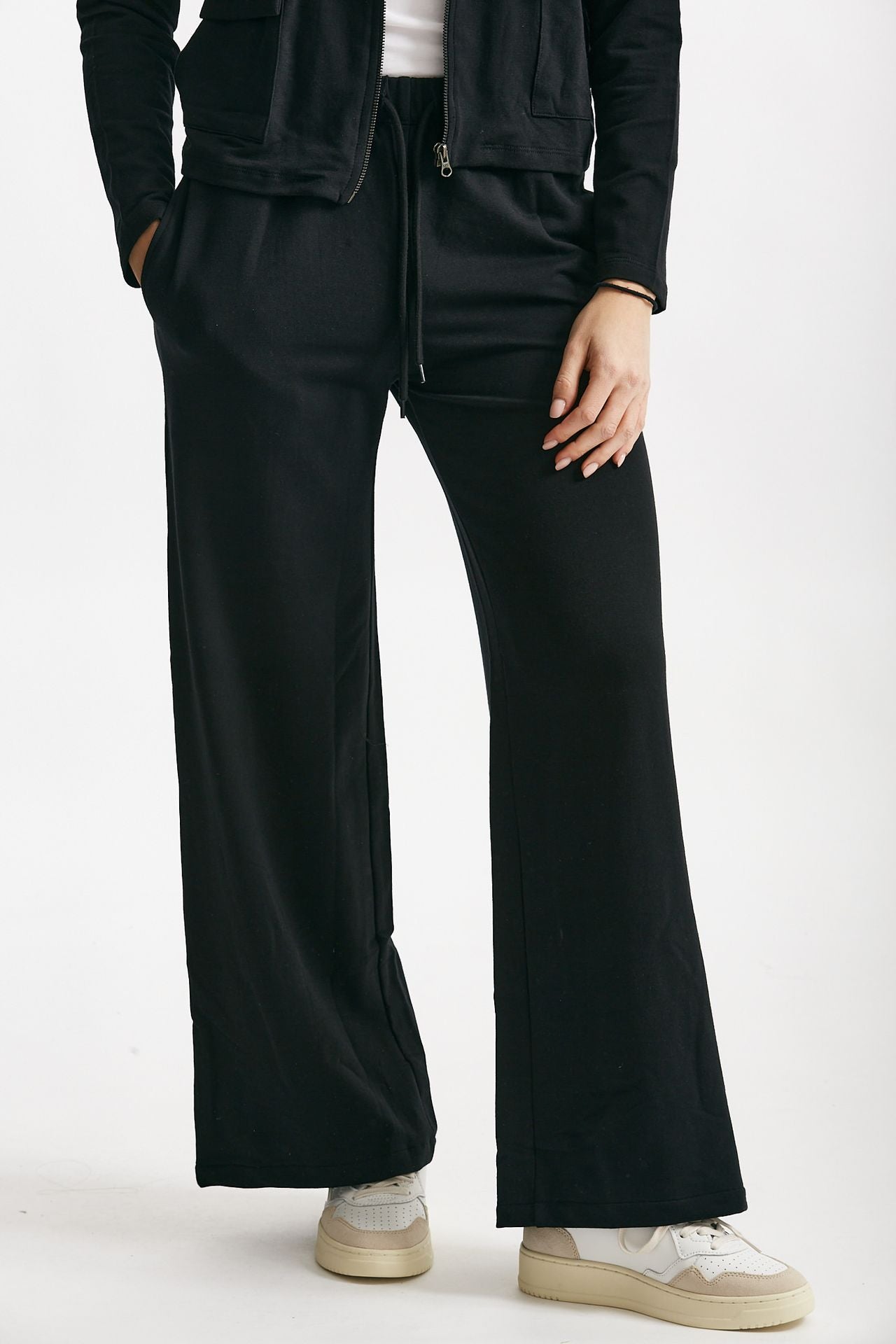 pantalone tuta leggero nero women Anonym apparel - 1