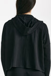 felpa in cotone leggero nero women Anonym apparel - 3