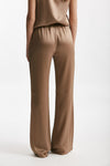 pantalone fluido misto seta bronzo women Antonelli firenze - 5
