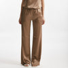pantalone fluido misto seta bronzo women Antonelli firenze - 6