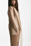 giacca in voile di seta bronzo women Antonelli firenze - 4