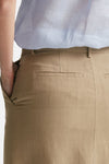 gonna lunga beige vita alta women Antonelli firenze - 7