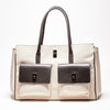 borsa in pelle e canvas soledad testa di moro women Avenue 67 - 8